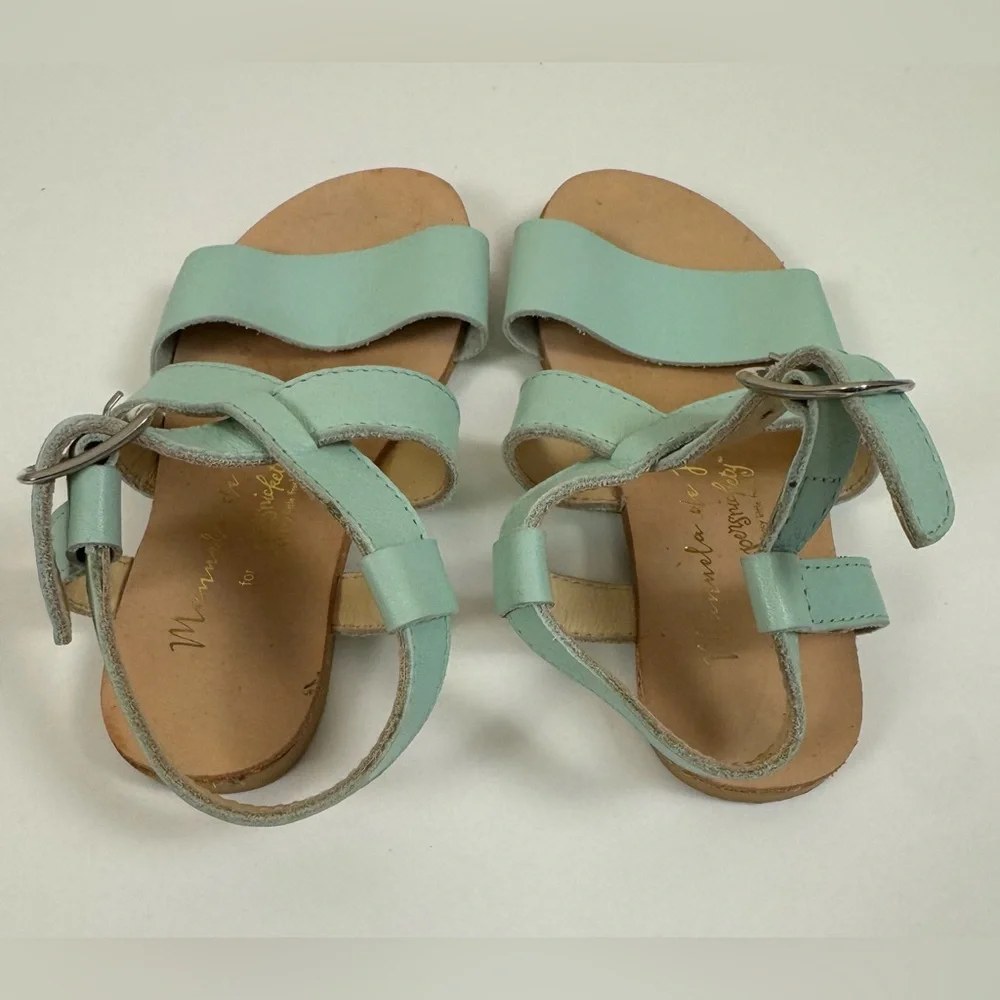 Manuela de Juan Leather Sandals